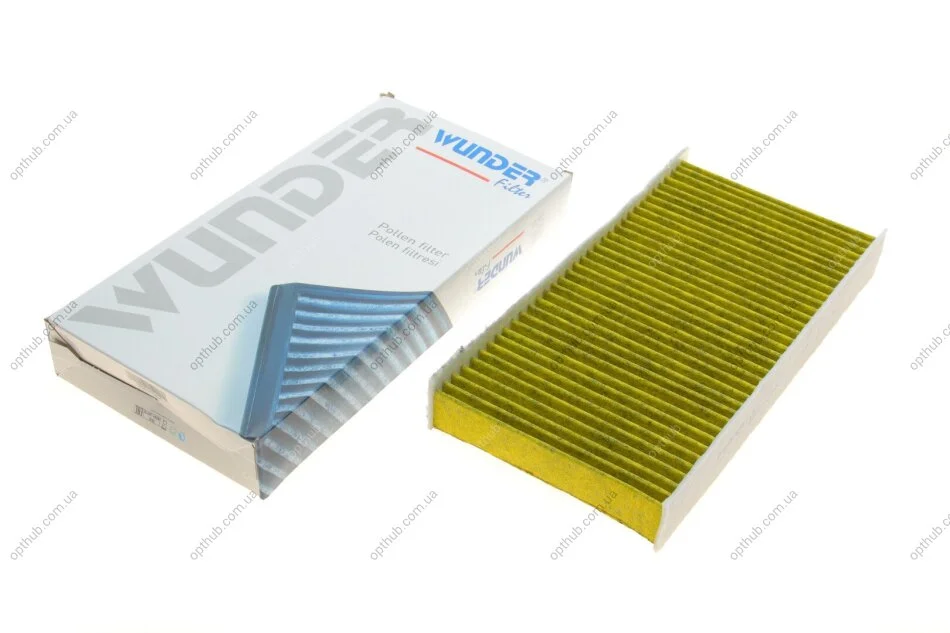 Фільтр салону Citroen C5/C6/Peugeot 407 04- (вугільний) UA63 WUNDER FILTER WPK 408 (фото 1)