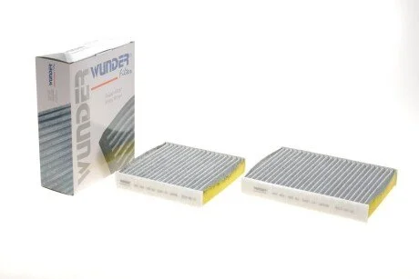 Фільтр салону Citroen C3/Peugeot 207/208 09- (вугільний) UA63 WUNDER FILTER WPK 409