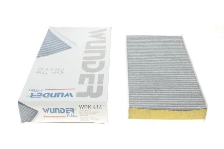 Фільтр салону Fiat Scudo/Citroen Jumpy/Peugeot Expert 1.6-2.0 HDi 07- (вугільний) UA63 WUNDER FILTER WPK 414