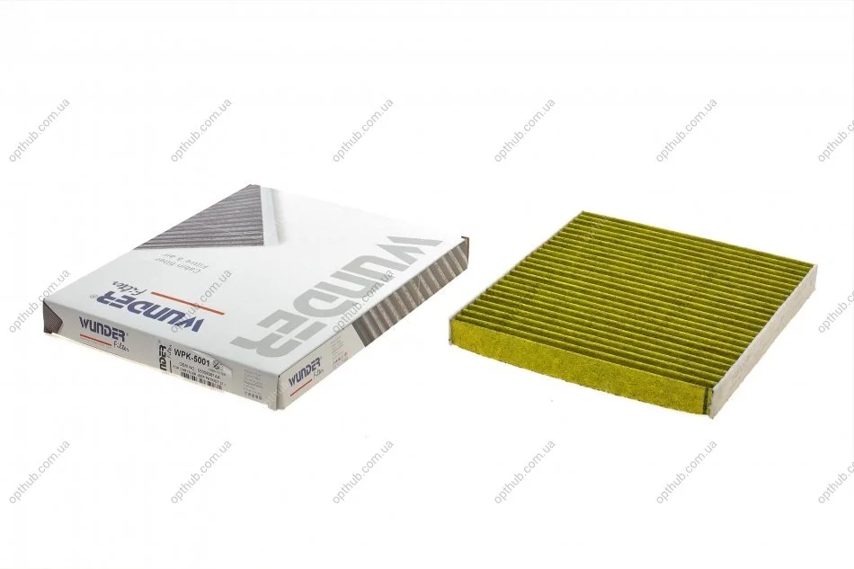 Фільтр салону Jeep Patriot/Dodge Avanger/Calibre 07- (вугільний) UA63 WUNDER FILTER WPK 5001 (фото 1)