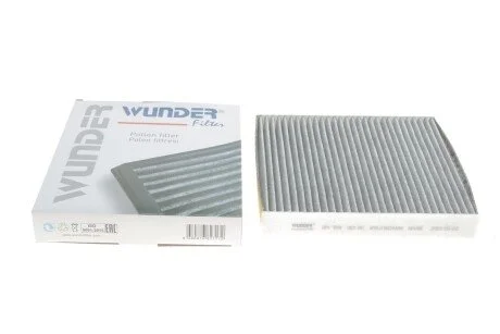 Фільтр салону Ford Focus 1.6i-2.0TDCI 04- (вугільний) UA63 WUNDER FILTER WPK 508