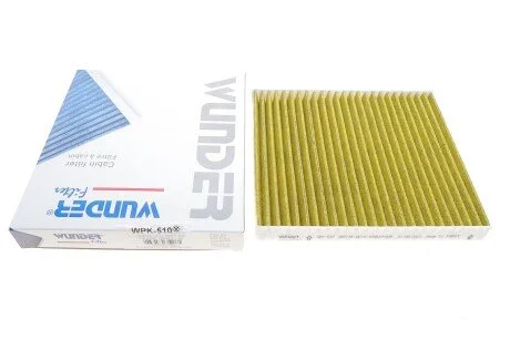 Фільтр салону Ford Transit V347 06- (вугільний) (opt-om) WUNDER FILTER WPK 510
