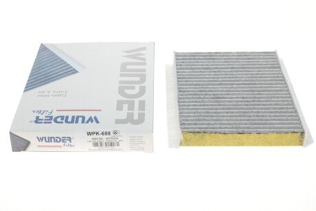 Фільтр салону Fiat Doblo 01- (вугільний) UA63 WUNDER FILTER WPK 688