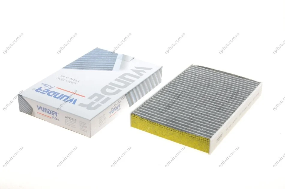 Фільтр салону Nissan Juke/Renault Fluence 1.5/1.6 dCi 10- (вугільний) UA63 WUNDER FILTER WPK 810 (фото 1)