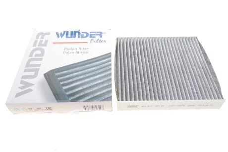 Фільтр салону Renault Clio/Dacia Logan 12- (вугільний) UA63 WUNDER FILTER WPK 813