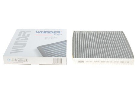 Фільтр салону Honda CR-V/Civic 07- (вугільний) UA63 WUNDER FILTER WPK 997