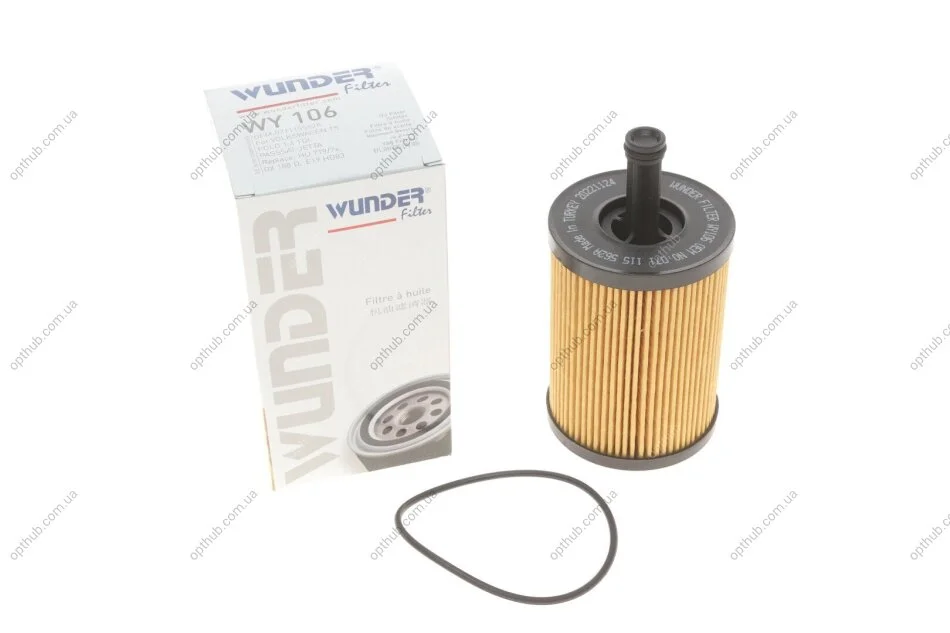 Фільтр масляний VW T5/Caddy III 03- UA63 WUNDER FILTER WY 106 (фото 1)