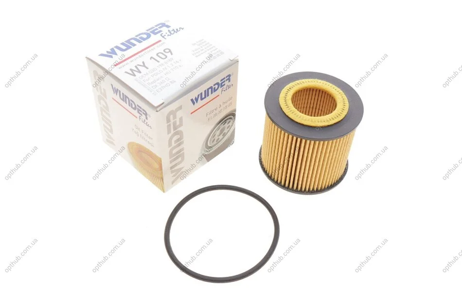 Фільтр масляний VW/Seat/Skoda 1.2i 09- UA63 WUNDER FILTER WY 109 (фото 1)