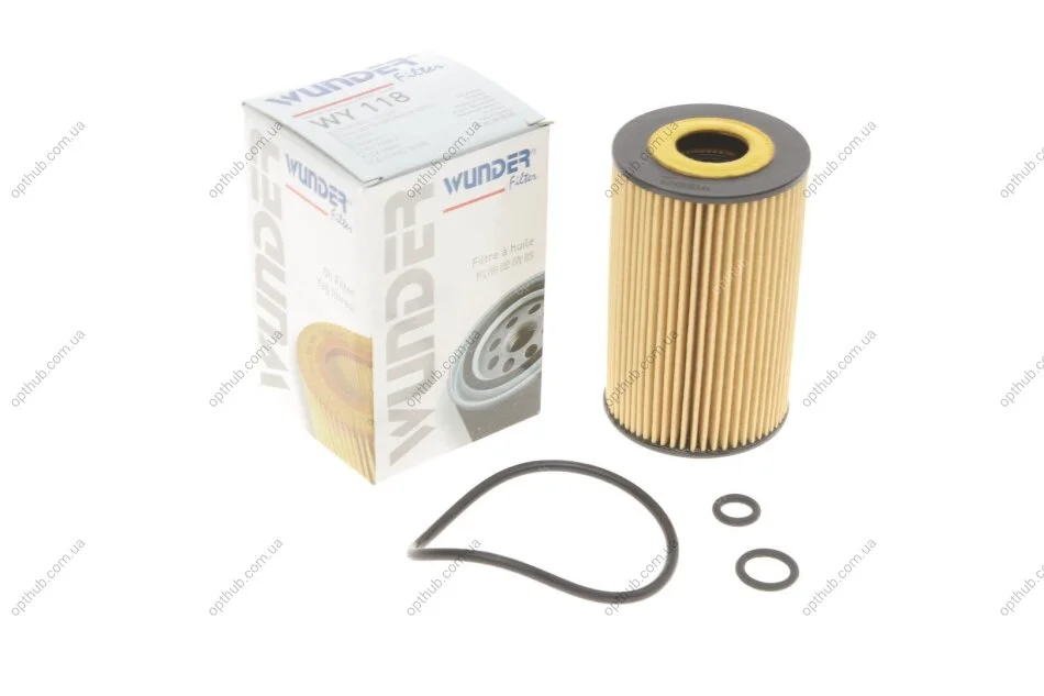 Фільтр масляний VW 1.6 -2.0TDI 10- UA63 WUNDER FILTER WY 118 (фото 1)