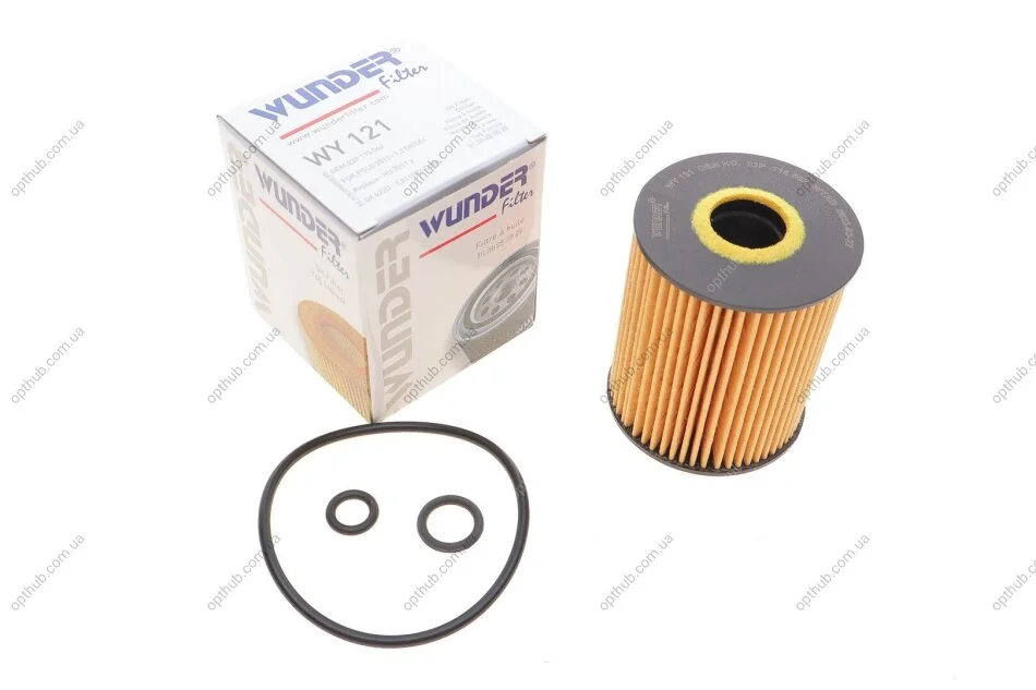 Фильтр масляный VW Polo 1.2TDI 09- UA63 WUNDER FILTER WY 121 (фото 1)