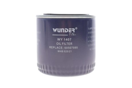 Фильтр масляный WUNDER FILTER WY 1407