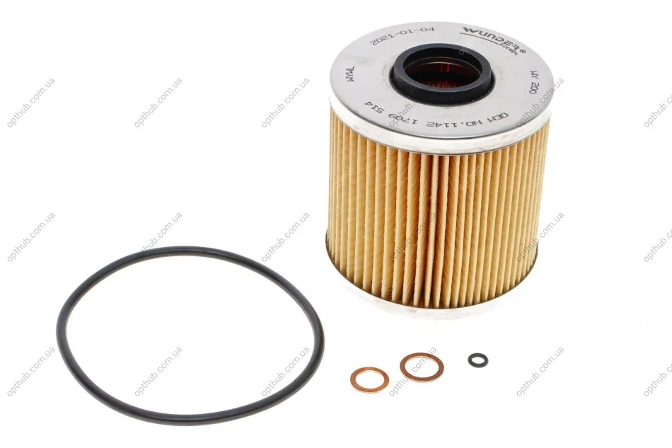 Фільтр масляний BMW 3 (E30/E36)/ 5 (E34) 1.6/1.8i (opt-om) WUNDER FILTER WY 200 (фото 1)