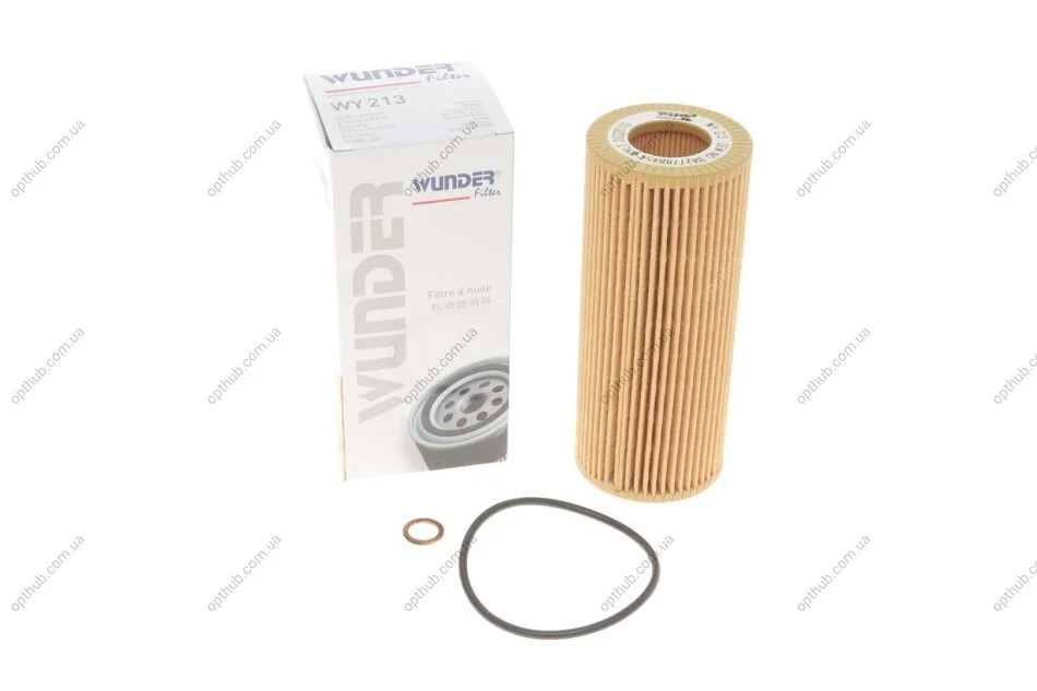 Фільтр масляний BMW 3 (E46/E90) /5 (E60/E61)/7 (E65-67) 2.5-3.5d UA63 WUNDER FILTER WY 213 (фото 1)