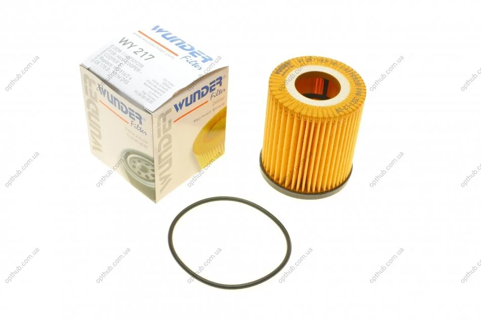 Фільтр масляний MINI Cooper 1.6 i 01-08/Fiat Tipo 1.6 i 15- UA63 WUNDER FILTER WY 217 (фото 1)