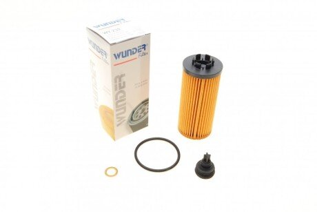 Фільтр масляний BMW X1 (F48)/1 (F40) /2 (F45/F46) 1.5-2.0 14- (B38/B47/B48) UA63 WUNDER FILTER WY 232
