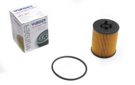 Фільтр масляний Opel Omega B 2.5/3.0i/Astra G 1.8i 95- UA63 WUNDER FILTER WY 301