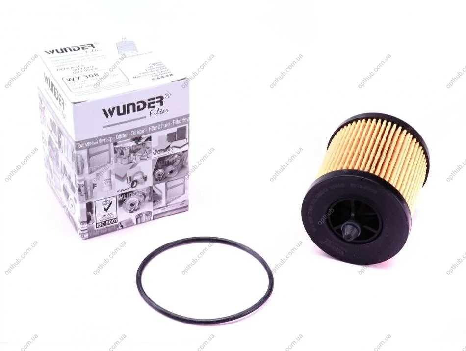 Фильтр масляный Opel Astra G/Vectra B/C 2.2i 00- UA63 WUNDER FILTER WY 308 (фото 1)