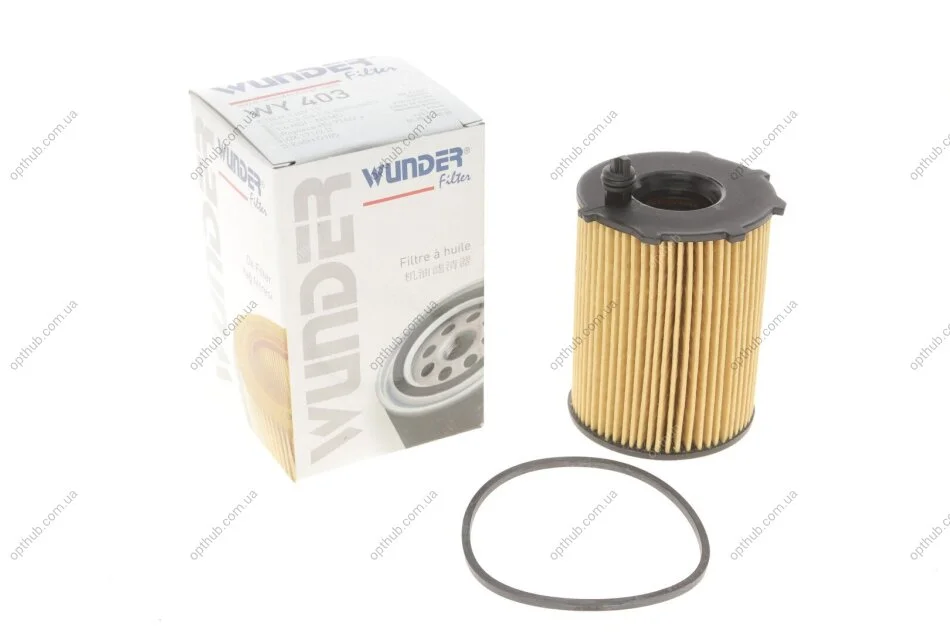 Фільтр масляний Fiat Scudo/Citroen Berlingo 1.6JTD/HDI 07- (opt-om) WUNDER FILTER WY 403 (фото 1)