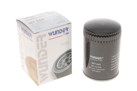 Фільтр масляний Fiat Ducato/Iveco 2.3JTD 02-06 UA63 WUNDER FILTER WY 445