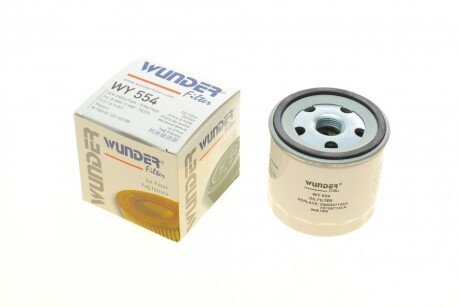 Фільтр масляний Ford Transit 2.3i 16V 06- /Focus/Mondeo/Mazda 1.8/2.0 00- UA63 WUNDER FILTER WY 554