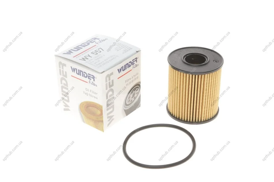 Фільтр масляний Ford Transit/Citroen Jumper 2.2HDI/2.4TDCi 06-/Peugeot 2.0HDI 03- UA63 WUNDER FILTER WY 557 (фото 1)