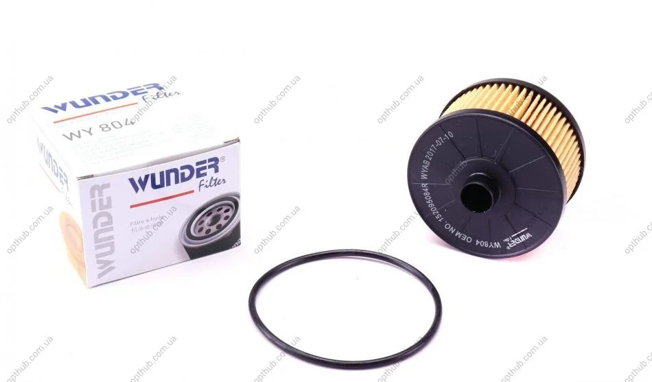 Фільтр масляний Renault 1.2TCe 12- UA63 WUNDER FILTER WY 804 (фото 1)