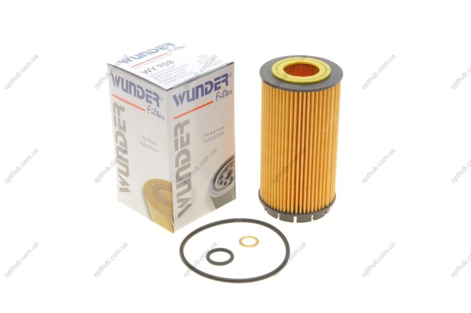 Фільтр масляний Hyundai Tucson/Kia Sportage 2.0 CRDi 04- UA63 WUNDER FILTER WY 908 (фото 1)
