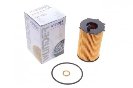 Фильтр масляный Hyundai Grand Santa Fe/Kia Sorento 3.03.3/3.5 GDI/D-CVVT 10- (opt-om) WUNDER FILTER WY 924