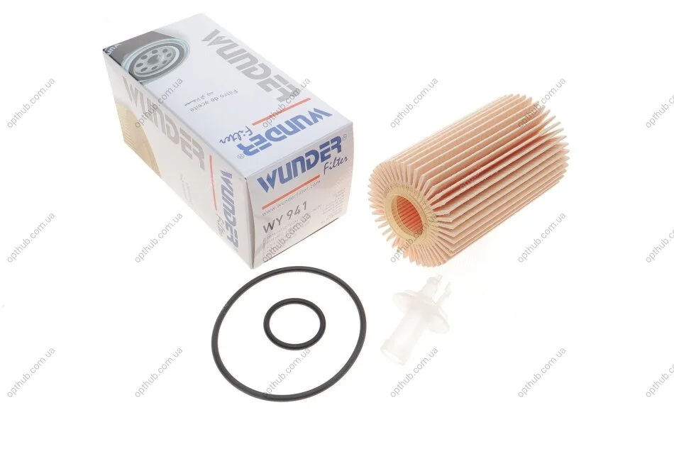 Фільтр масляний Toyota Land Cruiser 4.5D/4.6i 08- UA63 WUNDER FILTER WY 941 (фото 1)