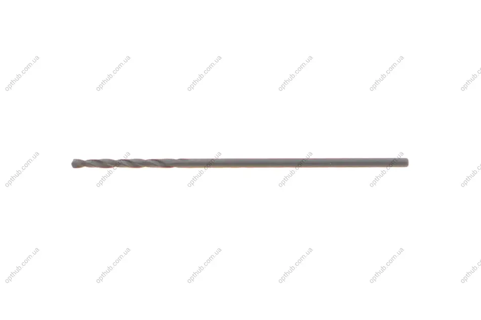 Сверло спиральное по металлу, HSS, DIN 338, D1,0 mm, ZEBRA {арт. } WURTH 0624000100 (фото 1)