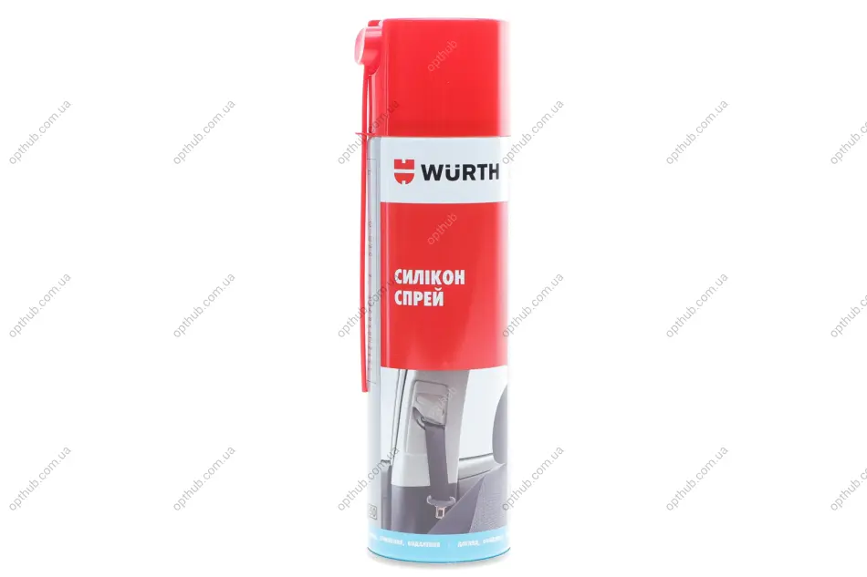 Силікон спрей, 500 ml {арт. } WURTH 0893221 (фото 1)