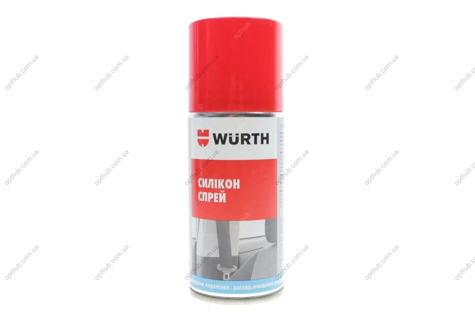 Силікон спрей, 150 ml {арт. } WURTH 089322150 (фото 1)