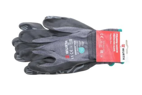 Перчатки защитные TIGERFLEX PLUS, нейлон, покрытие нитрил, пара, р.11{арт. } WURTH 0899411021