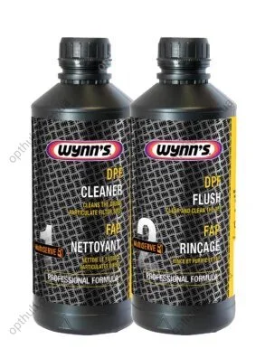 Очисник DPF Cleaner 1л + DPF Flush 1л KIT DPF CLEANER 1L + DPF FLUSH 1L ДЛЯ ОБЛАДНАННЯ WYNN’S MULTISE Wynn's W18784 (фото 1)