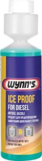 Присадка ICE PROOF FOR DIESEL 250мл АНТИГЕЛЬ ДЛЯ ДИЗ ТОПЛ КОНЦ (1:1000)/ ICE PROOF FOR DIESEL 12X250ML Wynn's W22710