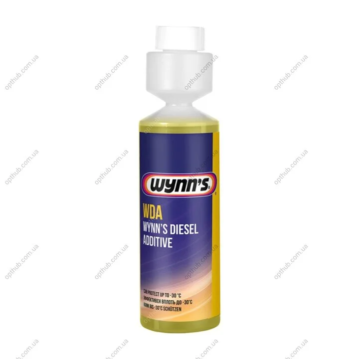 Присадка Wynn's Diesel Additive 250мл КОМПЛ. ПРИСАДКА У ДТ ДЛЯ ОЧИЩ. І ПІДВИЩЕННЯ ЯКОСТІ + АНТИГЕЛЬ, К Wynn's W28510 (фото 1)
