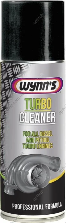 Очисник (аєр) TURBO CLEANER 200мл ОЧИСНИК ДЛЯ ТУРБІН І КОМПРЕСОРІВ /TURBO CLEANER 12Х200МЛ Wynn's W28679 (фото 1)