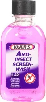 Стеклоомыватель летний ANTI INSECT SCREENWASH 250мл Wynn's W45201