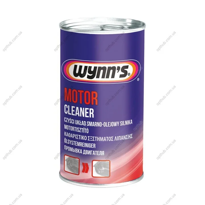 Промивка MOTOR CLEANER 325мл ПРОМЫВКА ДВИГАТЕЛЯ/ MOTOR CLEANER 12X325ML Wynn's W51272 (фото 1)