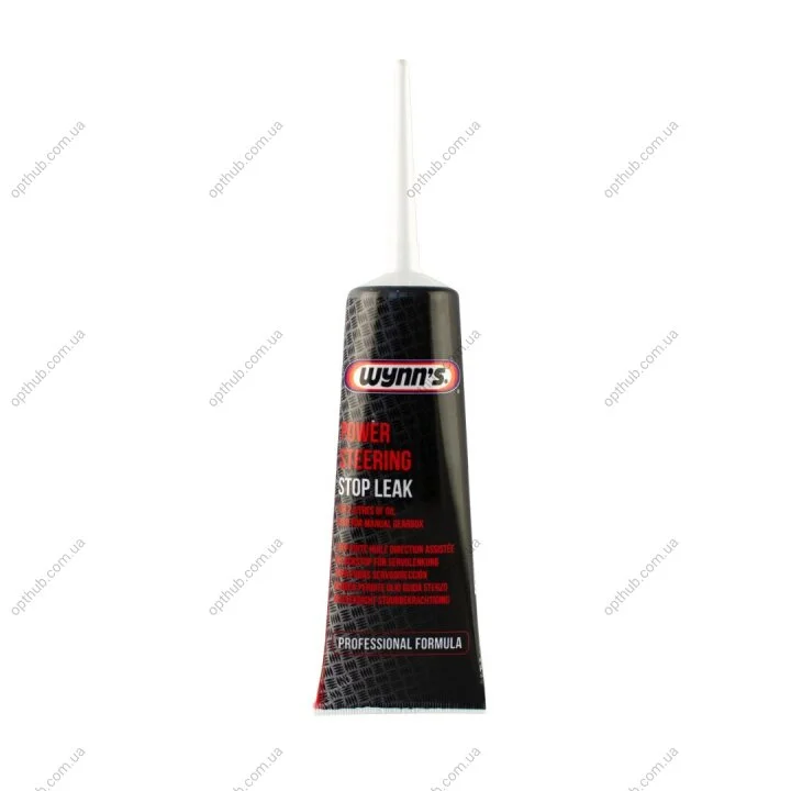 Присадка POWER STEERING STOP LEAK 125мл ГЕРМЕТИК ГІДРОПІДСИЛЮВАЧА РУЛЯ/ POWER STEERING STOP LEAK 24X125ML Wynn's W64503 (фото 1)