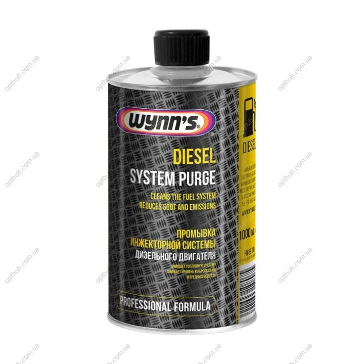 Промивання DIESEL SYSTEM PURGE 1л ПРОМИВ ДІЗ ТОПЛ (ДЛЯ WY68403)/ DIESEL SYSTEM PURGE (DSP), 12X1L Wynn's W89195 (фото 1)