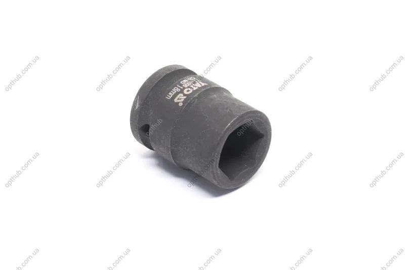 Головка торцевая ударная 6-гран., в кв. 1/2 ", М = 18мм, L = 39 мм YATO YT-1008 (фото 1)