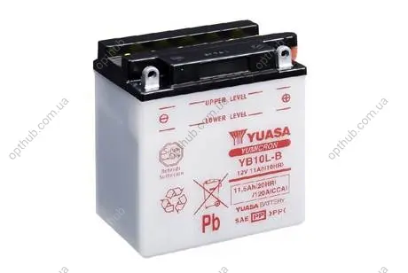 МОТО Yuasa 12V 11,6Ah YuMicron Battery (сухозаряжений) YUASA YB10L-B (фото 1)