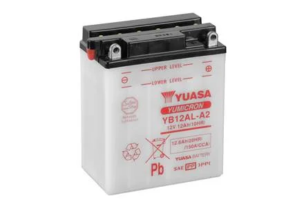 МОТО Yuasa 12V 12,6Ah YuMicron Battery (сухозаряжений) YUASA YB12AL-A2