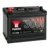 Акумулятор 12В 72Агод./630А YBX3000 SMF (L+ стандартні клеми) 269x174x223 B9 - монтажний фланець 29мм (пусковий) YUASA YBX3069 (фото 1)
