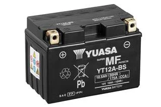 МОТО Yuasa 12V 10Ah MF VRLA Battery (сухозаряжений) YUASA YT12A-BS