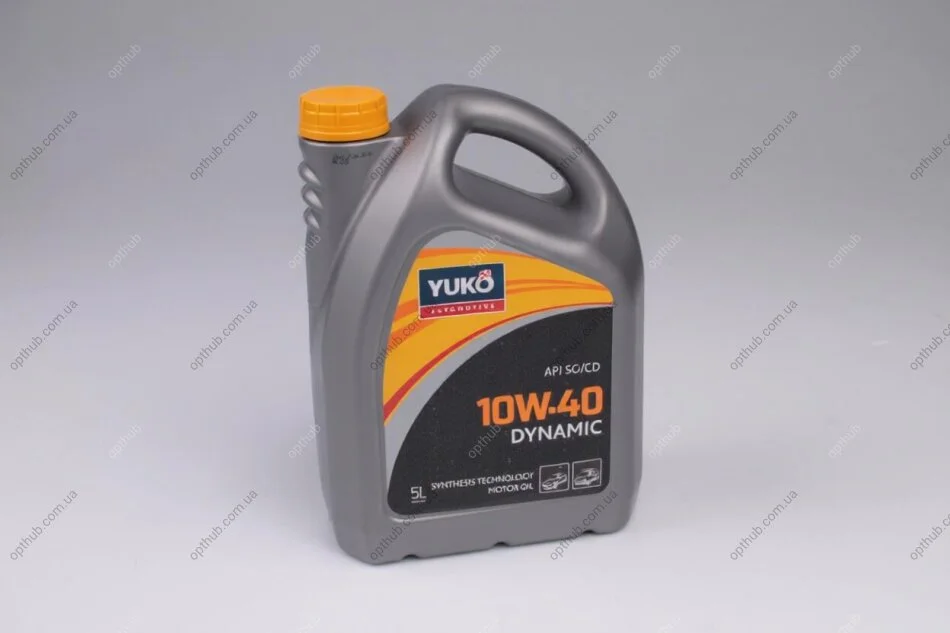 Олія моторна 10W-40 напівсинтетична Dynamic SG/CD (5л) (вироб-во) YUKO 482007024208 (фото 1)