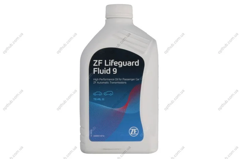 Масло трансмисионное LIFEGUARDFLUID 9 - 1л ZF AA01.500.001 (фото 1)