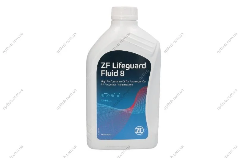 Масло трансмисионное LIFEGUARDFLUID 8 - 1л C.I.U ZF S671.090.312 (фото 1)