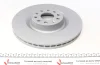 Диск гальмівний ПЕРЕДН AUDI A3 05/03-,SEAT LEON 05/05-,SKODA SUPERB 03/08-,VW EOS 03/06- GOLF 10/ -ua ZIMMERMANN 100.3301.20 (фото 5)